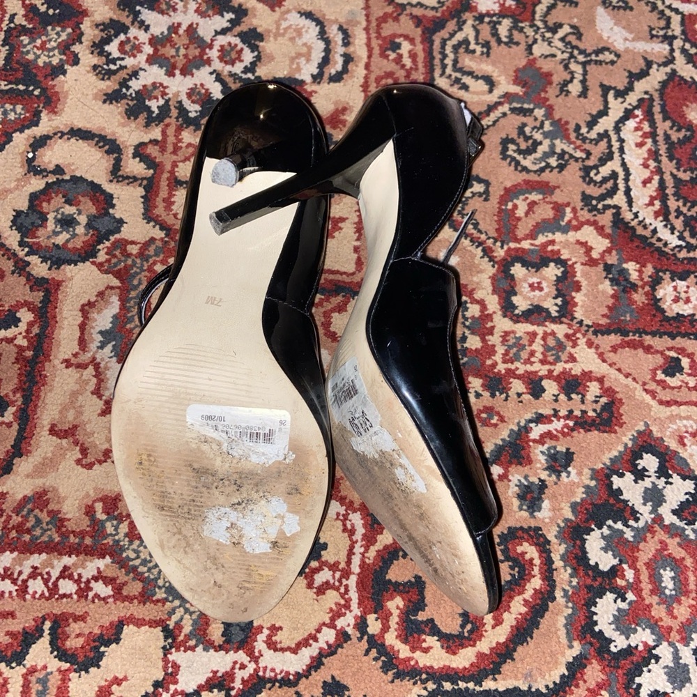 Guess by Marciano Black T-Strap Heels - Picture 4 of 4